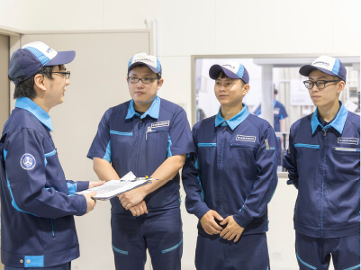 8:20 朝礼 谷尻さんの一日